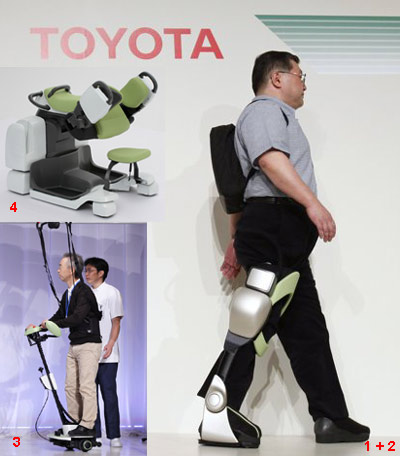 Robots Toyota d'assistance  la mobilit