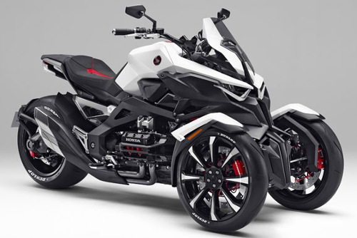 Honda Neowing, la moto  roues roues au Salon de Tokyo 2015