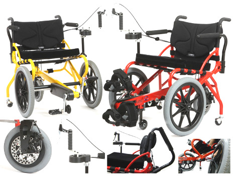 Cogy Fauteuil roulant  pdales